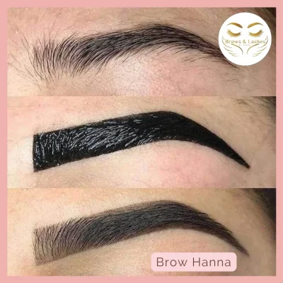 brow tinting